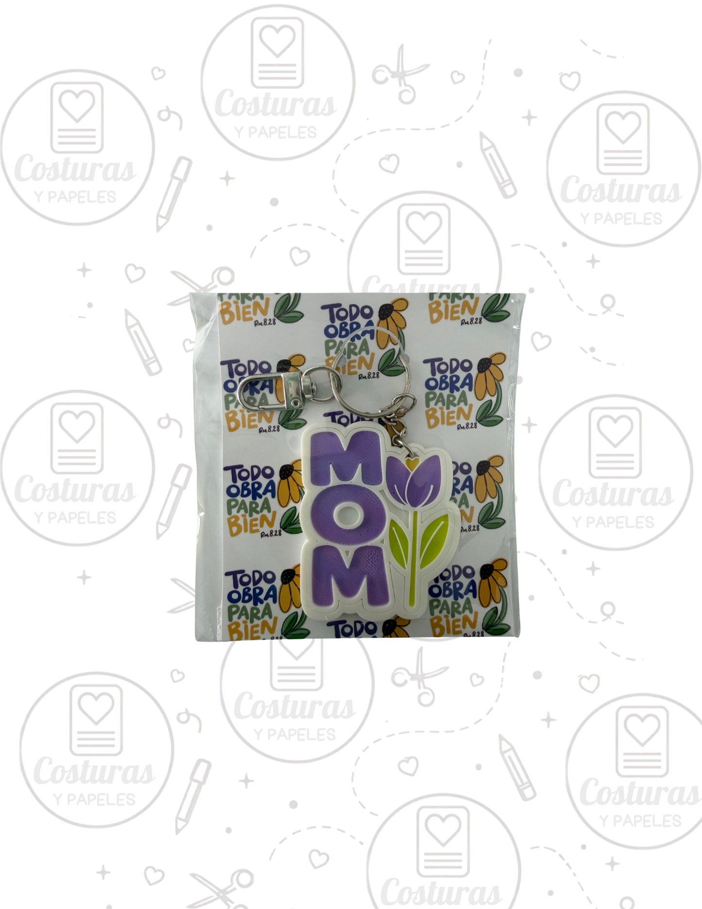 Llavero Mom | Un Detalle para Mamá