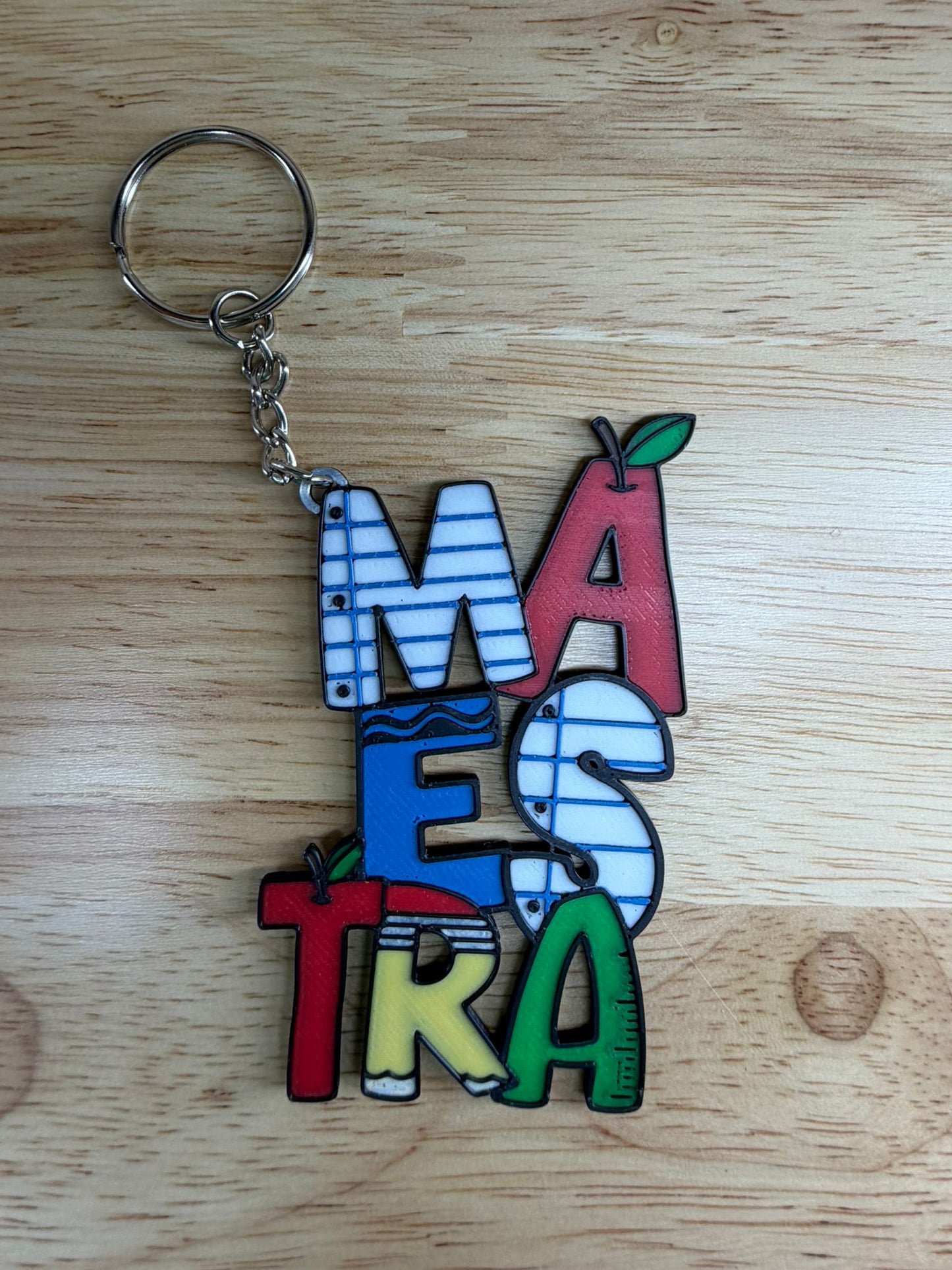 Llavero Maestra | Un Detalle con Significado