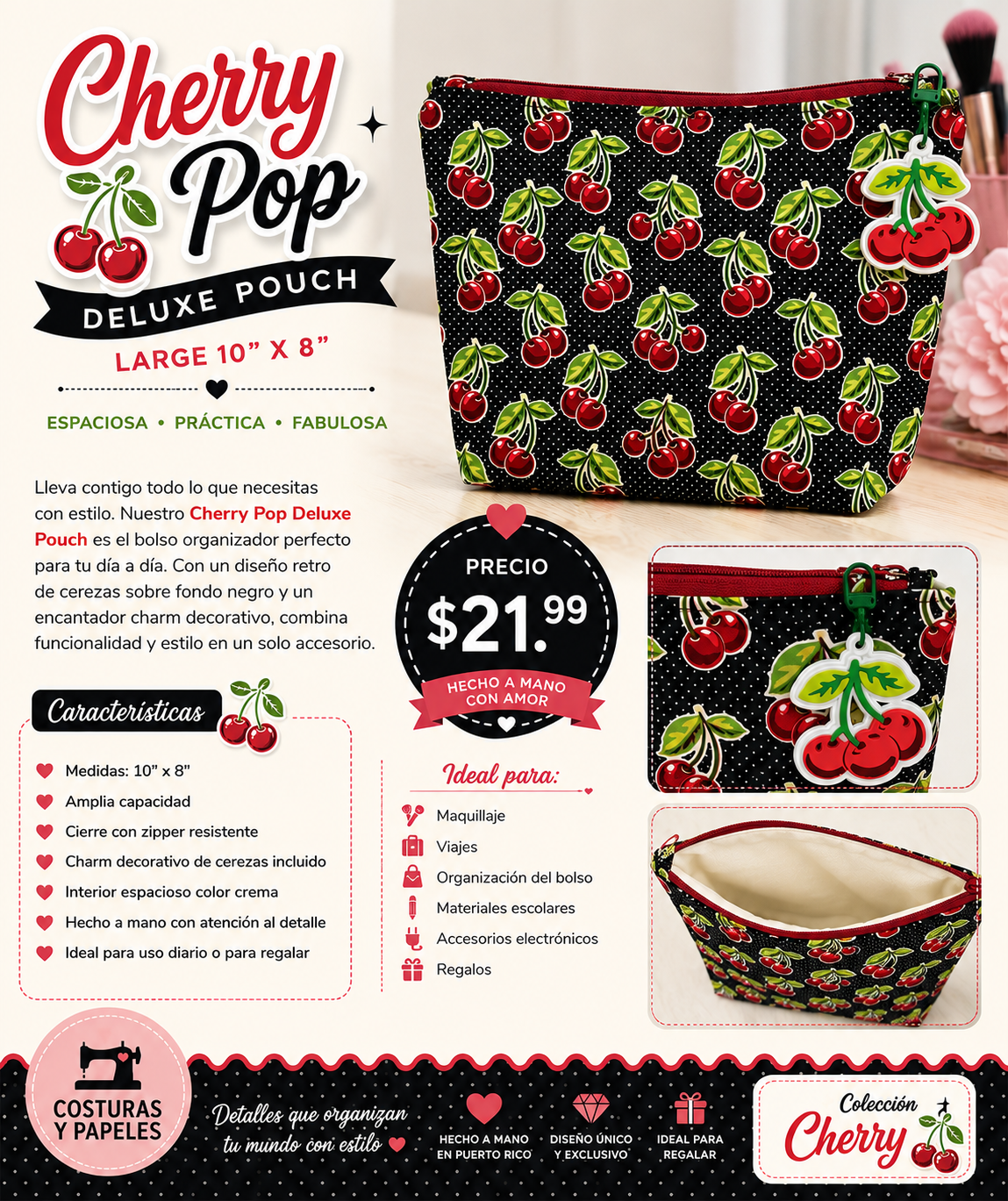 Sweet Cherry Everyday Tote