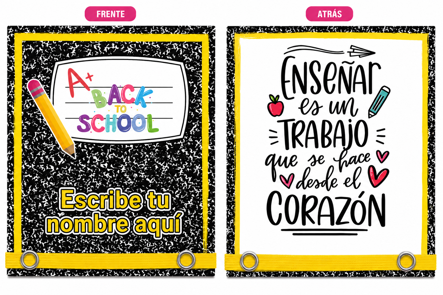 Porta Post-it Personalizado Reutilizable
